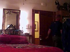 blue rides that big black cock on hidden cam, her ass bouncing in hardcore cowgirl.