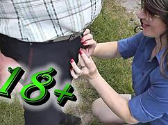 sexy milf frina pisses in nature from car in shower in toilet with wet pussy squirt