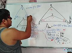 I explore sexual math with triangles at 40 degrees