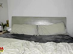 Laura Camila - 18 Year Old Colombian Teen 18+ First Time Creampie with Porn Producer Latina Casting