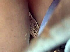 outdoor hookup with ebony big pussy and monster cock