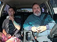 Boyceta fikk skyss og knullet for første gang, ikke engang du slapp unna Cristal Ortega