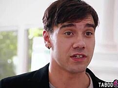 young guy, ready for reverse gangbang by five huge tits blondes?