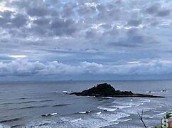 Transei com Uma Loira Gostosa que Conheci na Praia