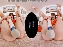 Vr Allure's Perfect Valentine's Outfit with Vibrator and Big Tits!