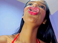 lesbian girls fuck with strapon in rough ass!