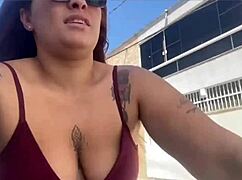 riding my bike without panties, my pussy got all sweaty