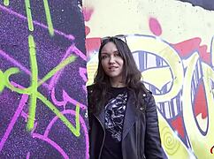 German scout Kristina Grace does dp anal casting with facial 😏