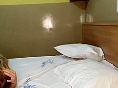 She stared at him during outdoor sex