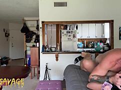 hey, check this asian girlfriend getting dominated hard before work in our wmaf amateur couple session with bent over doggystyle and rough pussy licking