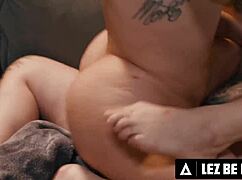 I watch karen and nicole aria in intense scissoring