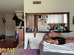 hey, check this asian girlfriend getting dominated hard before work in our wmaf amateur couple session with bent over doggystyle and rough pussy licking