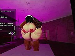 This whore is back, rough fucking with big tits and ass.