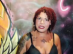 אישה חובבנית BBW אשתו חוקרת גלוריהול עם זרים בהתקנה קאקולד בין גזעית