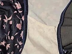 Stepdaughter's Dirty Panties and Bras Discovered Tossed in the Garbage Can