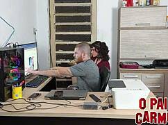 carmonas fucking candy crush's tight ass in the hair