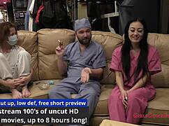 Hey, blaire celeste as a bratty nurse in physical 😏