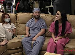 Hey, blaire celeste as a bratty nurse in physical 😏