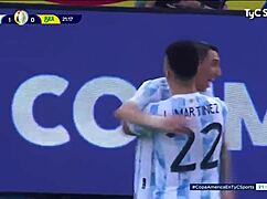 I can't believe argentina beat brazil 1-0