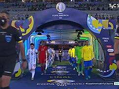 I can't believe argentina beat brazil 1-0