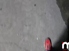 Exciting Affair: While Husband Washes Car, I Meet Young Guy For Passionate Sex In Bathroom