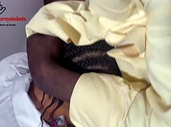 Horny Ebony Teacher Emotionally Takes Beautiful Cute Student's Pussy With Big Cock Personally