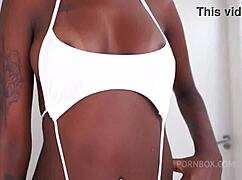 beautiful brazilian ebony jenny pretinha in group scene