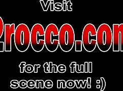 Sexy brunette enjoys rough casting sex