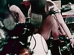 Beauty Girl Rides Motorcycle, Blows Cock To Cumshot On Face