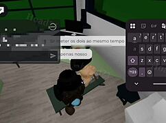 Gothic Babe With Big Ass Takes Monster Cock In Threesome At Parents' House