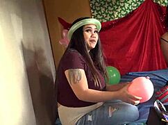 Chop suey balloons in high definition