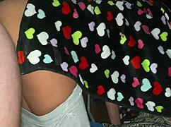 public creampie with big cock fucking and blowjob