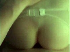 This young amateur teen with massive boobs experiences rough fucking in an intense session.