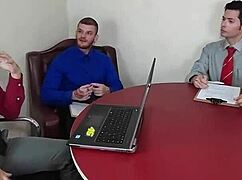 Office turns crazy with latina fucking