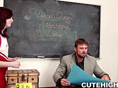 Wannabe prom queen gets punished in hardcore reality scene