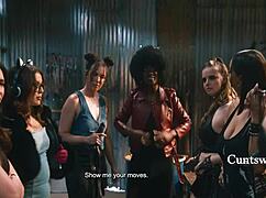 serene siren, the indian babe, steers tides of desire with shaved pussy licking, scissoring, and gangbang banging