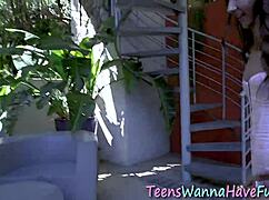 Can real teens in lingerie suck monster cocks?