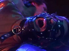 tied blonde watches husband with brunette