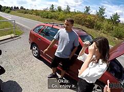 hunt4k bike ride turns into outdoor deepthroat and sex for me