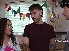 hey, that birthday step family bum rush sounds wild