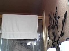 Asian Girl Masturbates in the Shower