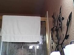 Asian Girl Masturbates in the Shower