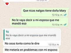 Doña Mary got very horny because she owes the tanda?