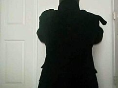 stretching arms for exercise as if its masturbating2