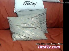 Live Webcam Show Features Dildo Oral Sex and Anal Assfucking with Boobs and Toys