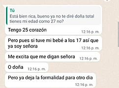 Doña Mary got very horny because she owes the tanda?