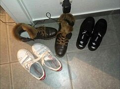 I spend 30 minutes in Marion's home exploring her shoe and sneaker fetish up close