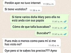 Doña Mary got very horny because she owes the tanda?