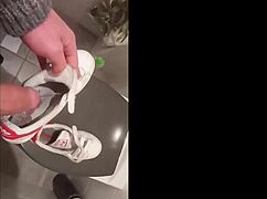 I spend 30 minutes in Marion's home exploring her shoe and sneaker fetish up close