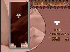 i play tetrasex on playstation in the kitchen, feeling the vibes